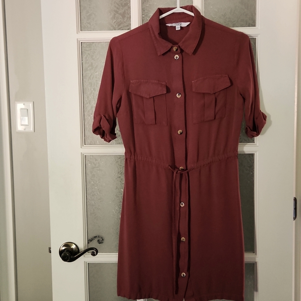 2/25$***Pantagone burgundy dress